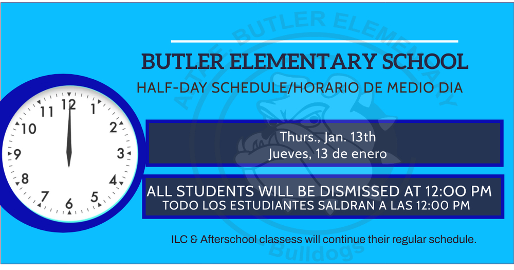 Half Day Schedule