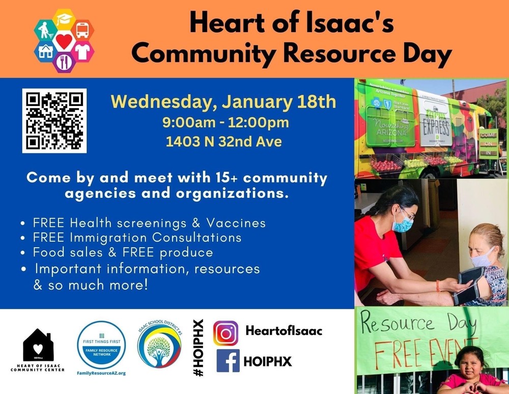 Heart of Issac Community Day