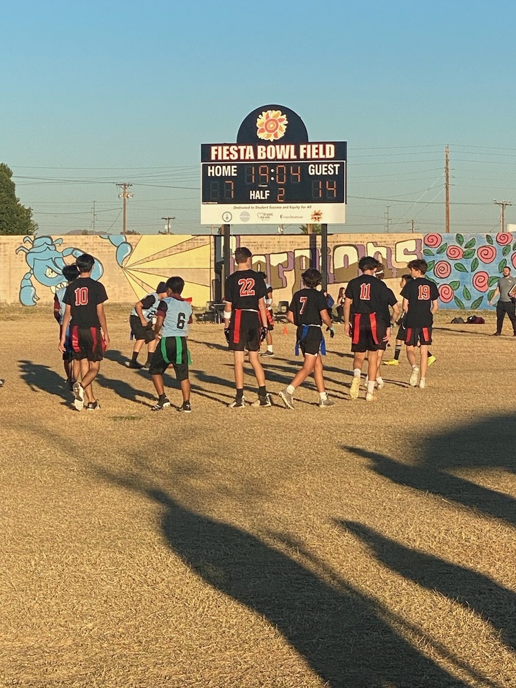 Boys football game