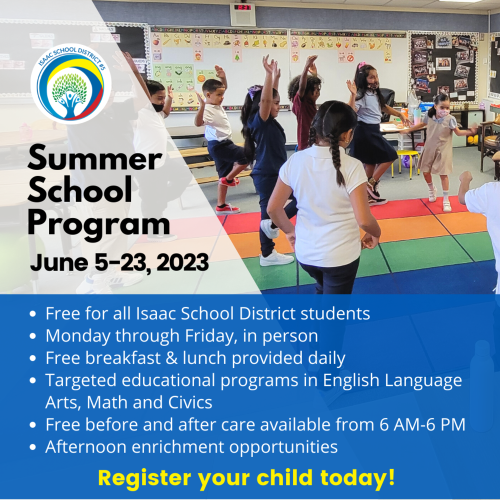 2025 Isaac Summer School P.T. Coe Elementary