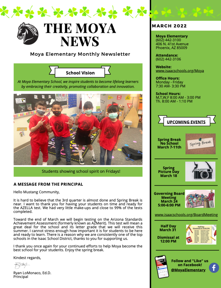 March Newsletter