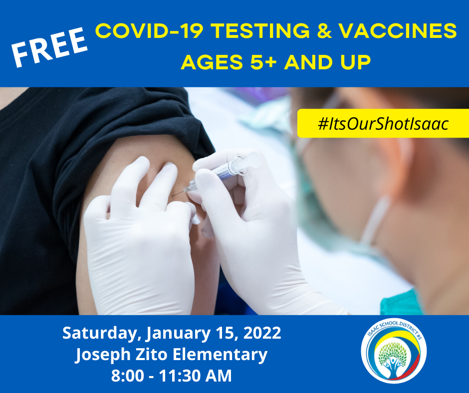Vaccine event at Joseph Zito