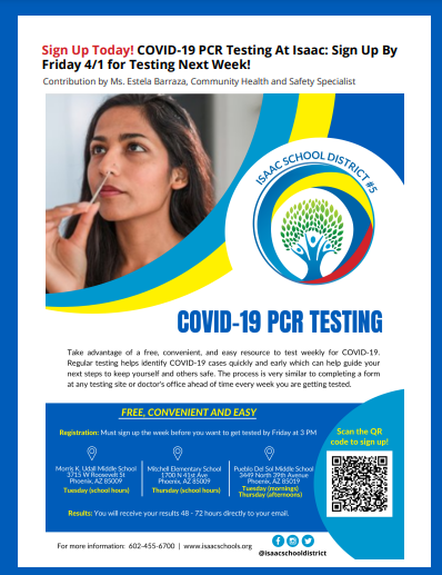 Covid-19 PCR testing