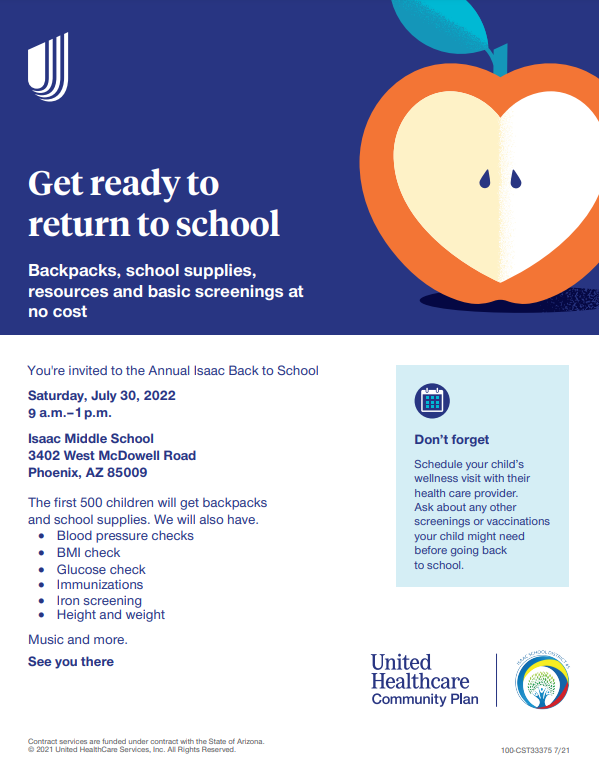back to school event