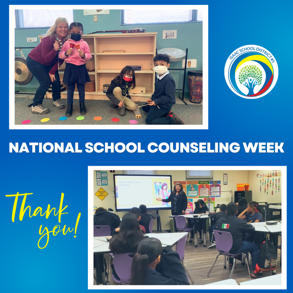 National School Counseling Week, thank you