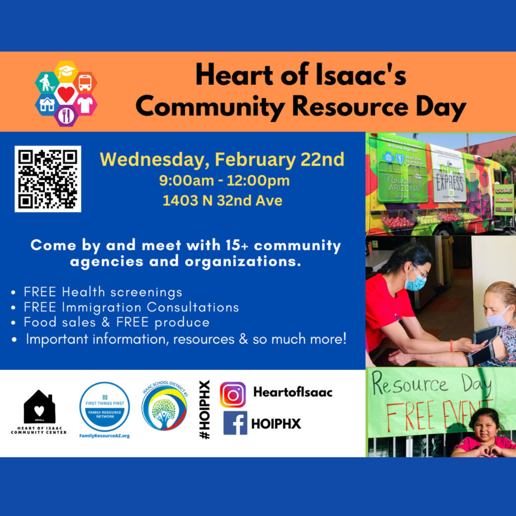 Heart of Isaac's Community Resource Day