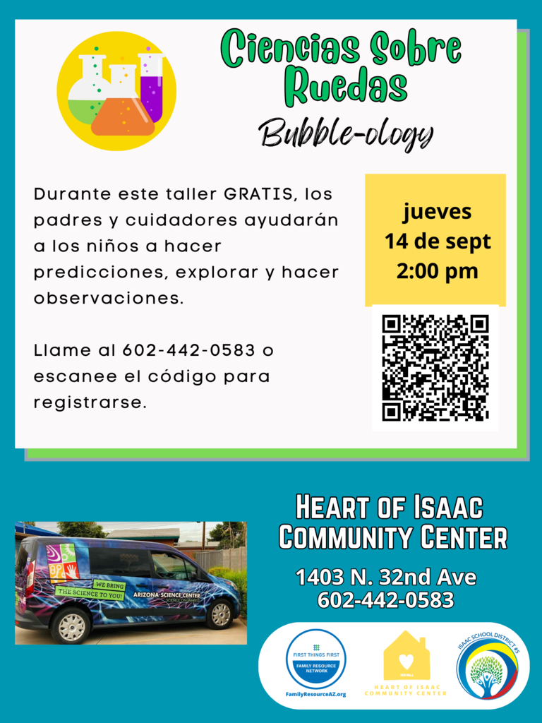 Flyer - House of Isaac Activity